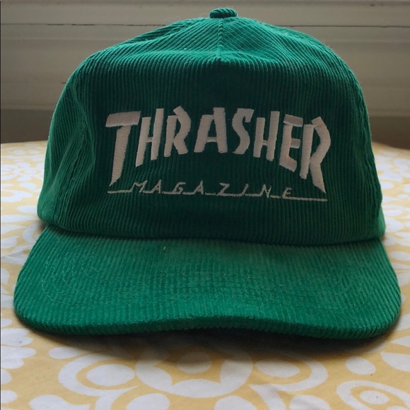 green thrasher hat